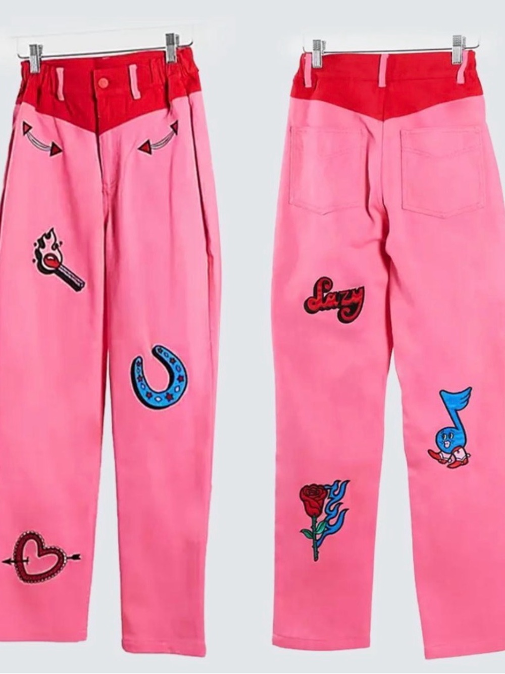 lazy oaf lucky horseshoe pants